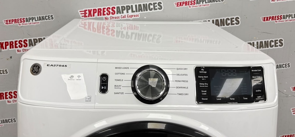 Used GE 28” Electric Stackable Dryer GFD55ESMN1WW For Sale Used GE 28” Electric Stackable Dryer GFD55ESMN1WW For Sale