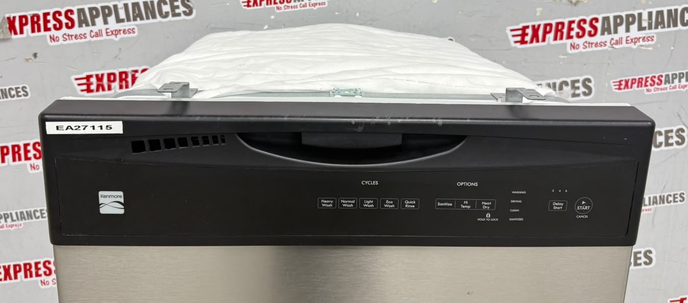 Used Kenmore 24" Built-In Dishwasher 970D15473302A For Sale Used Kenmore 24" Built-In Dishwasher 970D15473302A For Sale