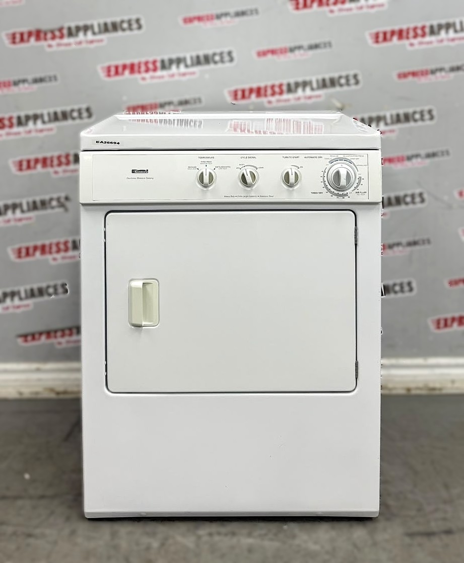 Used Kenmore 27” Electric Stackable Dryer 970-C82162-10 For Sale Used Kenmore 27” Electric Stackable Dryer 970-C82162-10 For Sale