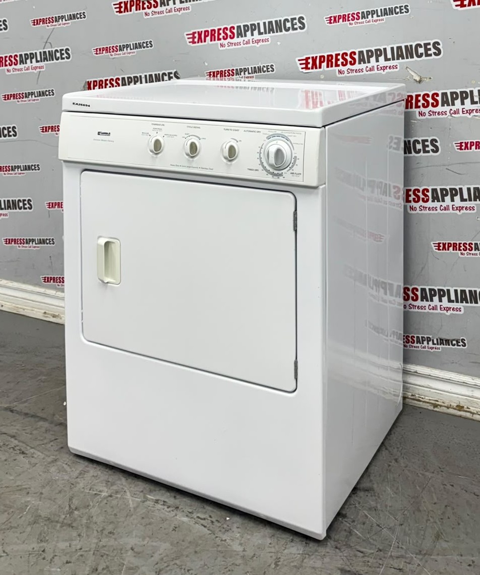 Used Kenmore 27” Electric Stackable Dryer 970-C82162-10 For Sale Used Kenmore 27” Electric Stackable Dryer 970-C82162-10 For Sale