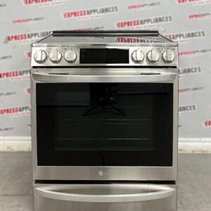 Used LG 30” Slide-In Glass Top Stove LSEL6337F/00 For Sale