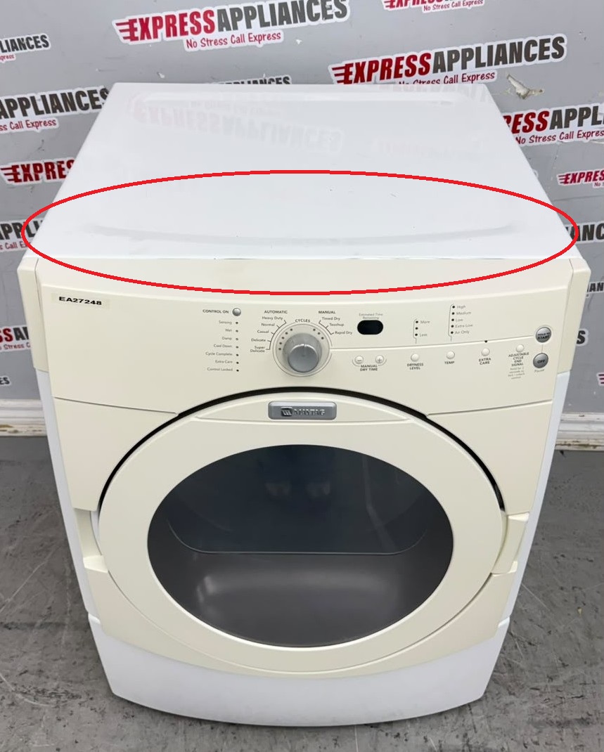 Used Maytag 27” Electric Stackable Dryer YMED9600SQ0 For Sale Used Maytag 27” Electric Stackable Dryer YMED9600SQ0 For Sale