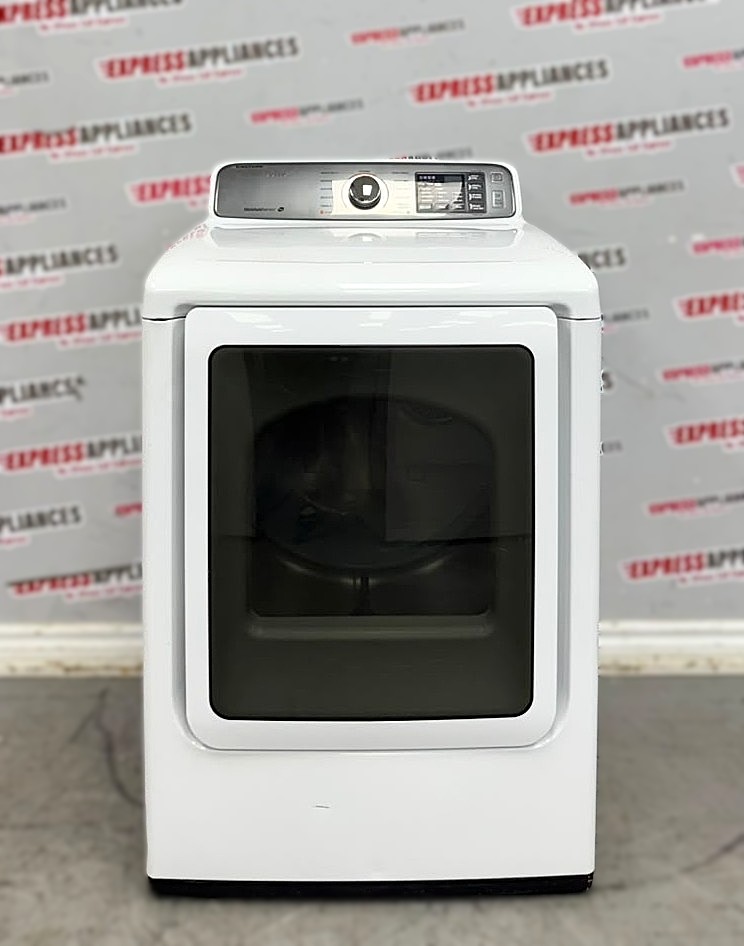 Used Samsung 27” Electric Dryer DV45H7200EW/AC For Sale Used Samsung 27” Electric Dryer DV45H7200EW/AC For Sale