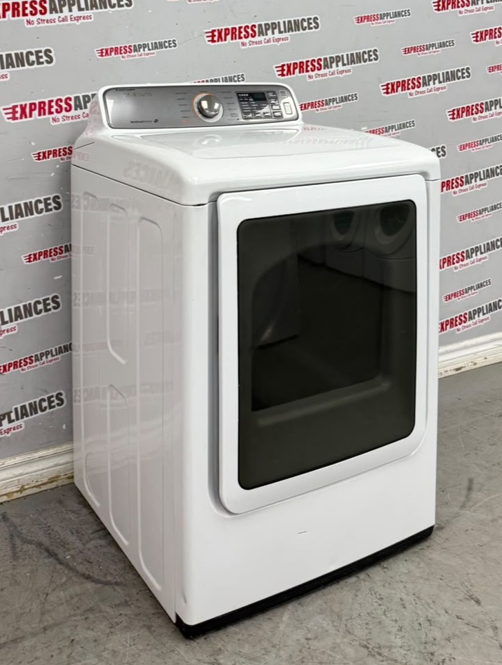 Used Samsung 27” Electric Dryer DV45H7200EW/AC For Sale Used Samsung 27” Electric Dryer DV45H7200EW/AC For Sale
