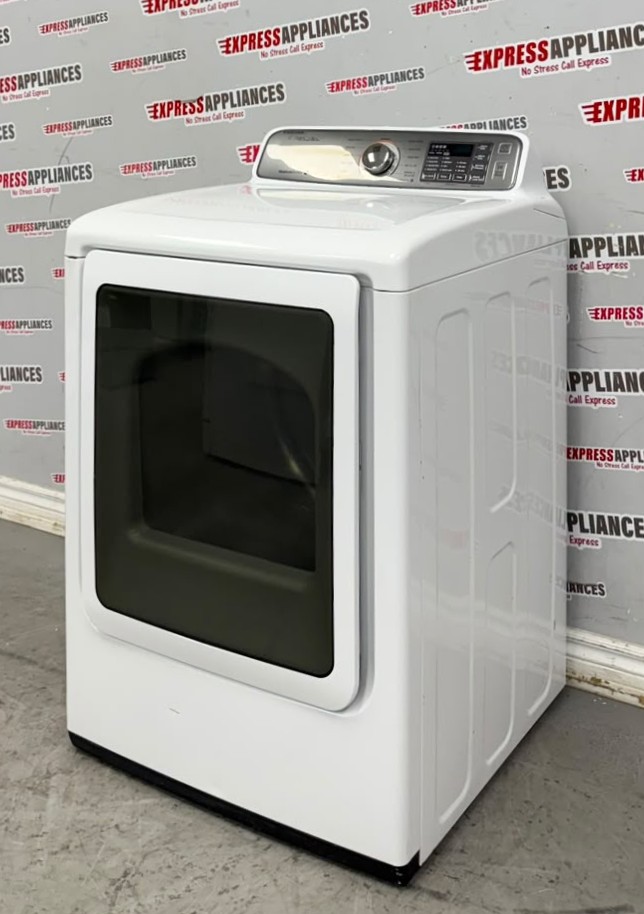 Used Samsung 27” Electric Dryer DV45H7200EW/AC For Sale Used Samsung 27” Electric Dryer DV45H7200EW/AC For Sale