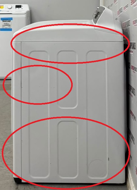 Used Samsung 27” Electric Dryer DV45H7200EW/AC For Sale Used Samsung 27” Electric Dryer DV45H7200EW/AC For Sale
