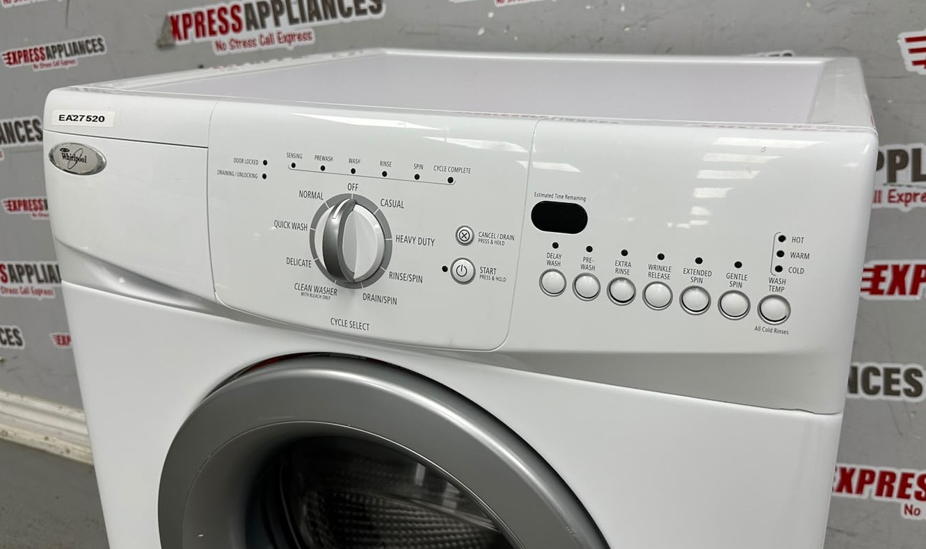 Used Whirlpool 24” Front Load Washing Machine WFC7500VW1 For Sale Used Whirlpool 24” Front Load Washing Machine WFC7500VW1 For Sale