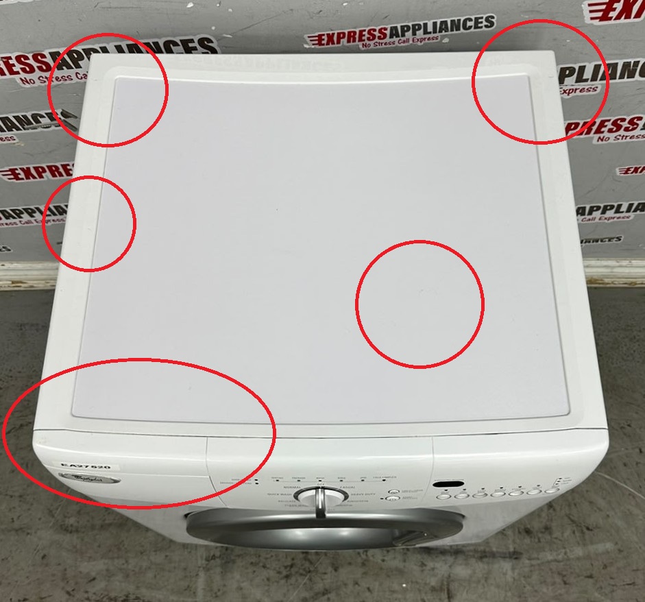 Used Whirlpool 24” Front Load Washing Machine WFC7500VW1 For Sale Used Whirlpool 24” Front Load Washing Machine WFC7500VW1 For Sale