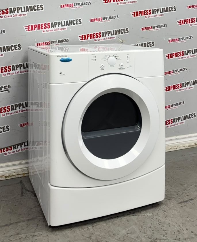 Used Whirlpool 27” Electric Stackable Dryer YWED9050XW2 For Sale Used Whirlpool 27” Electric Stackable Dryer YWED9050XW2 For Sale