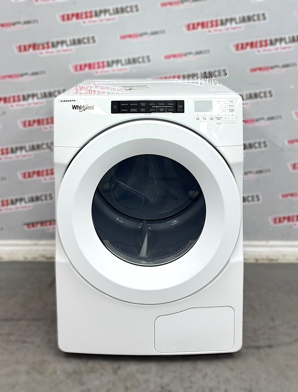 Used Whirlpool 27” Electric Ventless Dryer YWHD560CHW1 For Sale Used Whirlpool 27” Electric Ventless Dryer YWHD560CHW1 For Sale