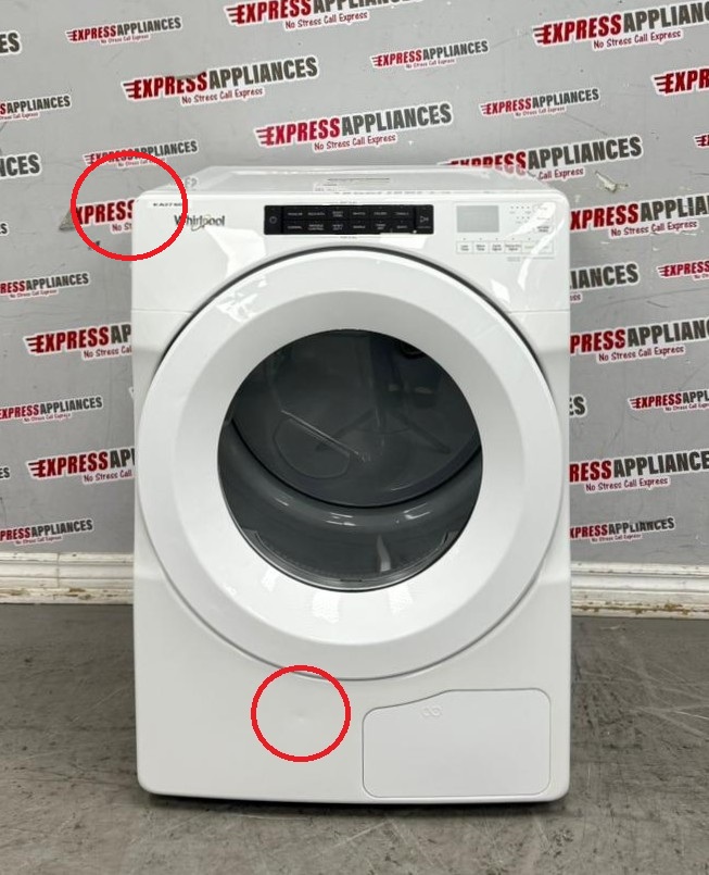 Used Whirlpool 27” Electric Ventless Dryer YWHD560CHW1 For Sale Used Whirlpool 27” Electric Ventless Dryer YWHD560CHW1 For Sale
