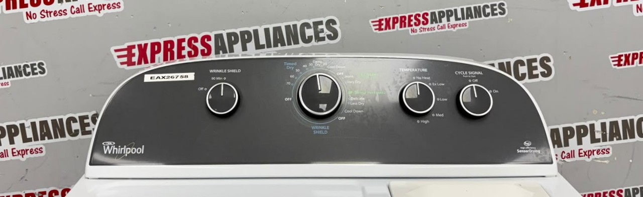 Used Whirlpool 29” Electric Dryer YWED4850BW0 For Sale Used Whirlpool 29” Electric Dryer YWED4850BW0 For Sale