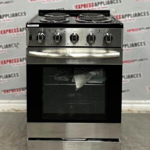 Open Box Element 24” Slide-In Coil Stove EECR24MES-CA SKU: EA27775 For Sale Open Box Element 24” Slide-In Coil Stove EECR24MES-CA SKU: EA27775 For Sale