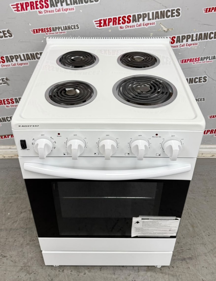 Open Box Element 24” Slide-In Coil Stove EECR24MEW-CA SKU: EAD27337 For Sale Open Box Element 24” Slide-In Coil Stove EECR24MEW-CA SKU: EAD27337 For Sale