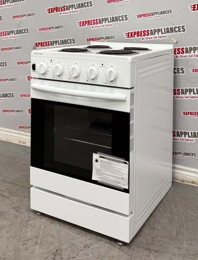 Open Box Element 24” Slide-In Coil Stove EECR24MEW-CA SKU: EAD27337 For Sale Open Box Element 24” Slide-In Coil Stove EECR24MEW-CA SKU: EAD27337 For Sale