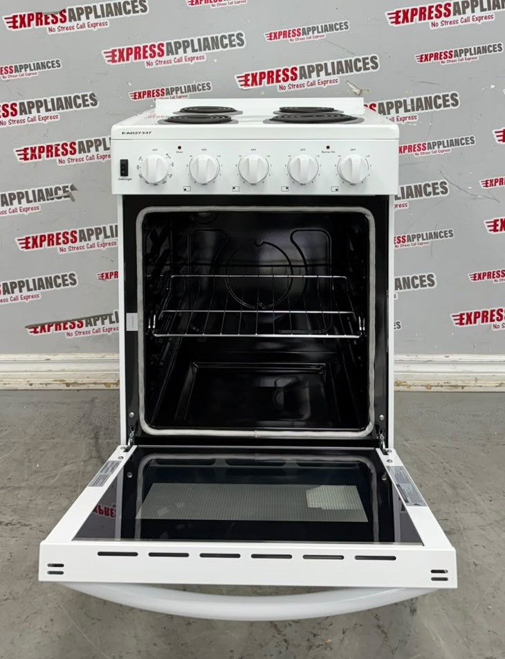 Open Box Element 24” Slide-In Coil Stove EECR24MEW-CA SKU: EAD27337 For Sale Open Box Element 24” Slide-In Coil Stove EECR24MEW-CA SKU: EAD27337 For Sale