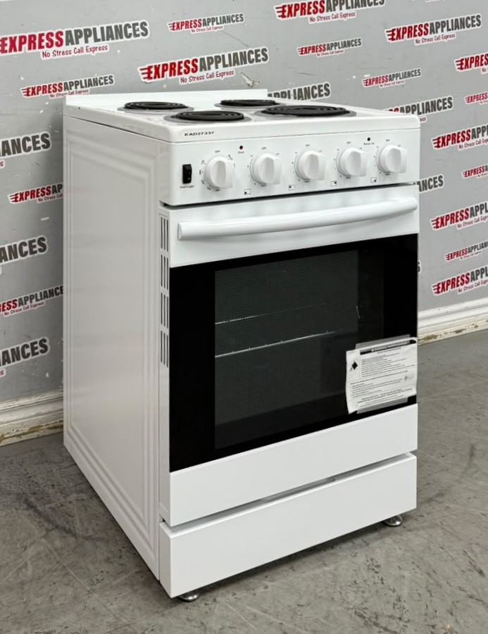 Open Box Element 24” Slide-In Coil Stove EECR24MEW-CA SKU: EAD27337 For Sale Open Box Element 24” Slide-In Coil Stove EECR24MEW-CA SKU: EAD27337 For Sale