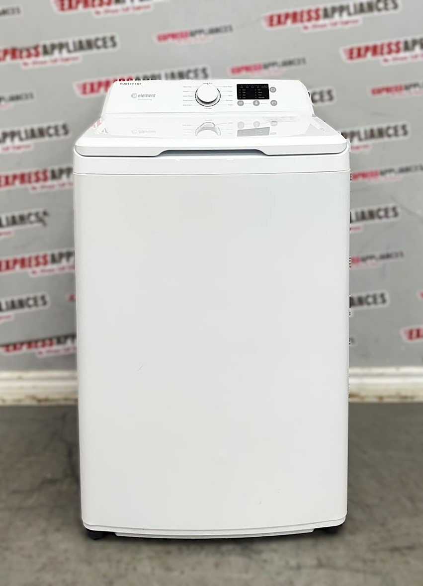 Open Box Element 27” Top Load Washing Machine ENTW4525EW-CA SKU: EAD27357 For Sale Open Box Element 27” Top Load Washing Machine ENTW4525EW-CA SKU: EAD27357 For Sale