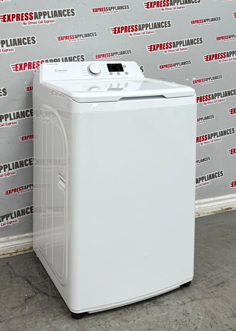 Open Box Element 27” Top Load Washing Machine ENTW4525EW-CA SKU: EAD27357 For Sale Open Box Element 27” Top Load Washing Machine ENTW4525EW-CA SKU: EAD27357 For Sale