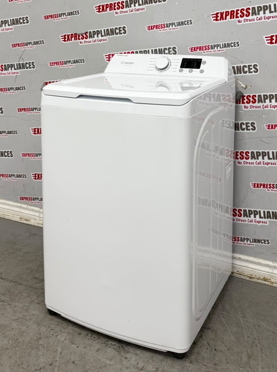 Open Box Element 27” Top Load Washing Machine ENTW4525EW-CA SKU: EAD27357 For Sale Open Box Element 27” Top Load Washing Machine ENTW4525EW-CA SKU: EAD27357 For Sale