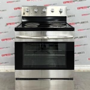 Open Box Element 30” Freestanding Coil Stove EECR34MES-CA SKU: EAD27346 For Sale