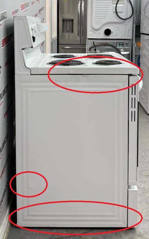 Open Box Element 30” Freestanding Coil Stove EECR34MEW-CA SKU: EAD27335 For Sale Open Box Element 30” Freestanding Coil Stove EECR34MEW-CA SKU: EAD27335 For Sale