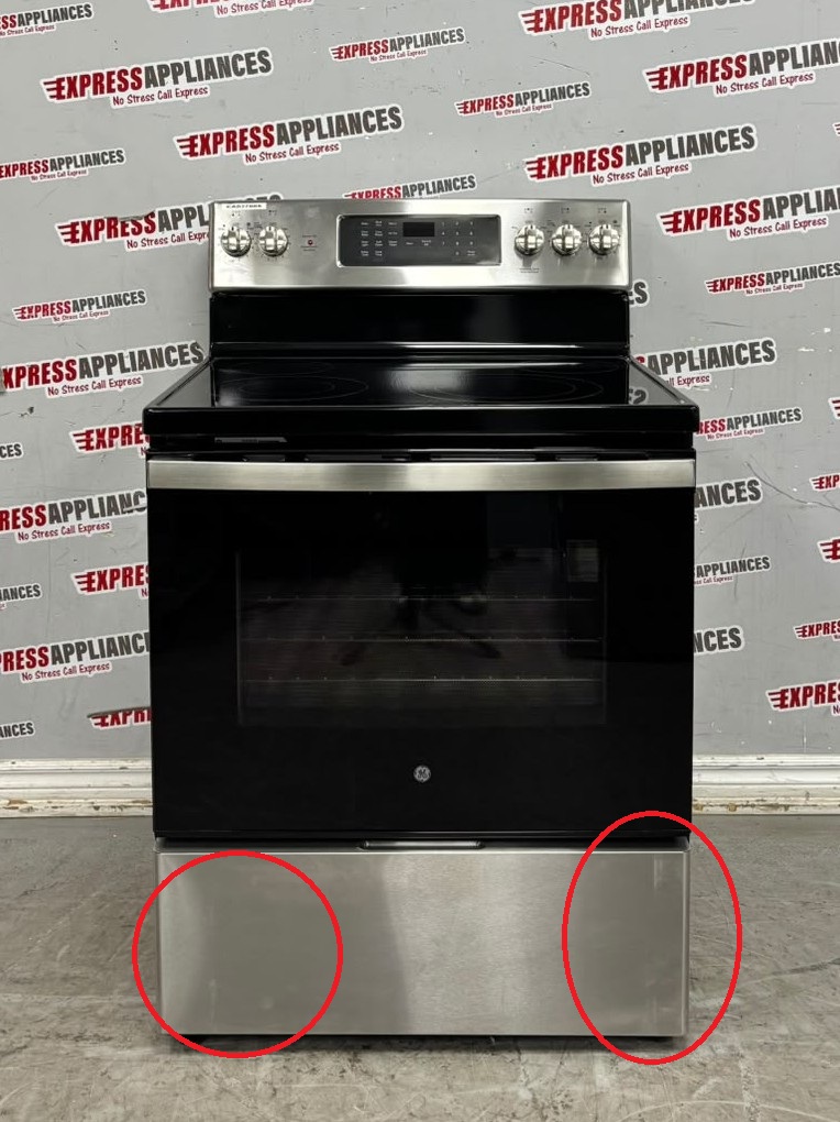 Open Box GE 30” Freestanding Glass Top Stove JCB840ST3SS For Sale Open Box GE 30” Freestanding Glass Top Stove JCB840ST3SS For Sale
