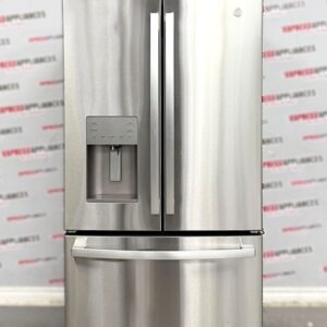 Open Box GE 36” Counter Depth French Door Refrigerator GYE21JYMCFFS For Sale