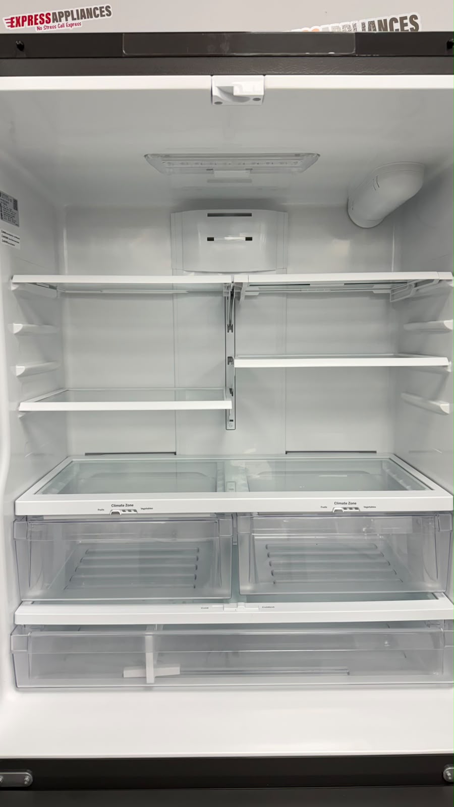 Open Box GE 36” Counter Depth French Door Refrigerator GYE21JYMCFFS For Sale Open Box GE 36” Counter Depth French Door Refrigerator GYE21JYMCFFS For Sale