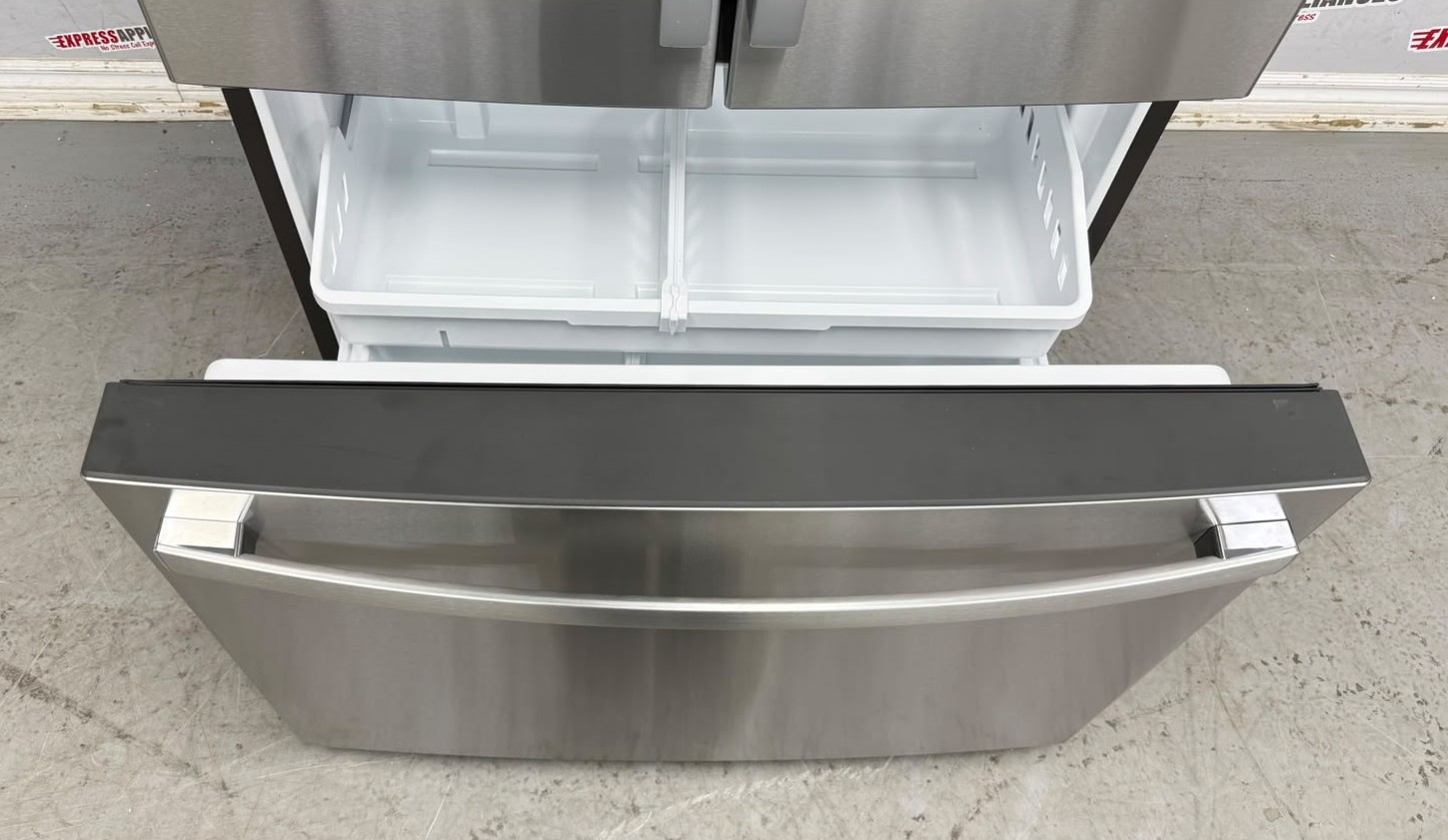 Open Box GE 36” Counter Depth French Door Refrigerator GYE21JYMCFFS For Sale Open Box GE 36” Counter Depth French Door Refrigerator GYE21JYMCFFS For Sale