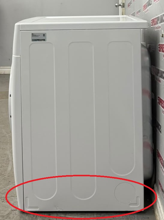 Open Box LG 27” Electric Stackable Dryer DLE3400W For Sale Open Box LG 27” Electric Stackable Dryer DLE3400W For Sale