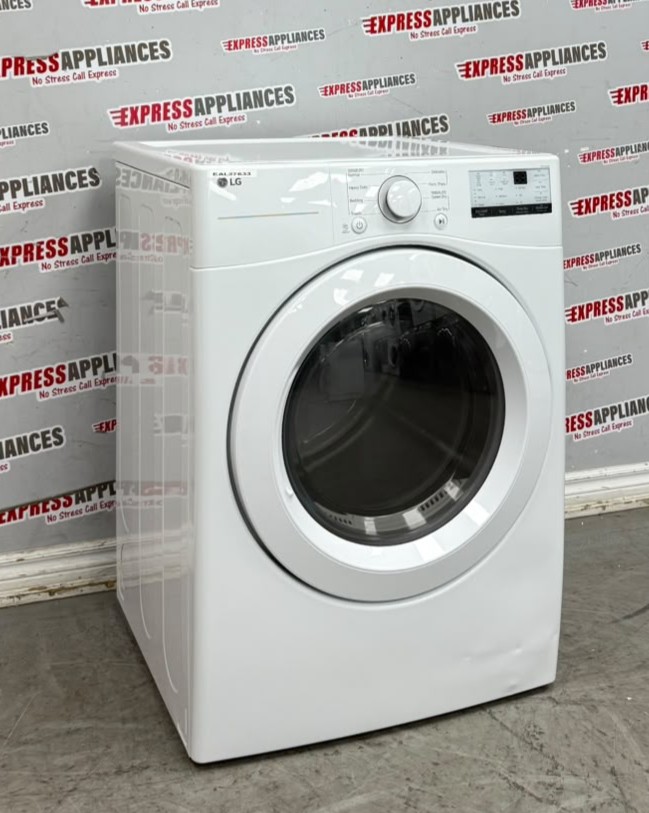 Open Box LG 27” Electric Stackable Dryer DLE3400W For Sale Open Box LG 27” Electric Stackable Dryer DLE3400W For Sale