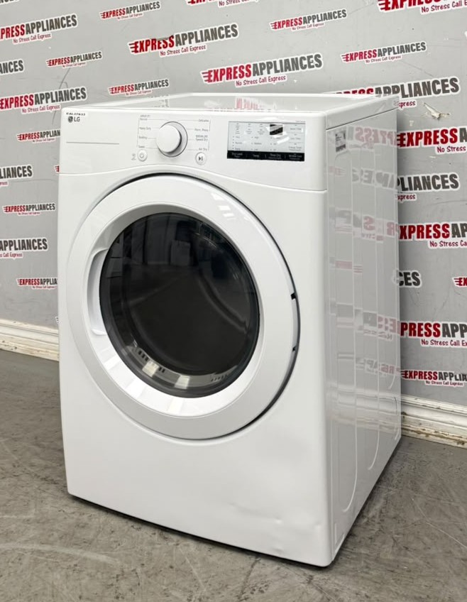 Open Box LG 27” Electric Stackable Dryer DLE3400W For Sale Open Box LG 27” Electric Stackable Dryer DLE3400W For Sale