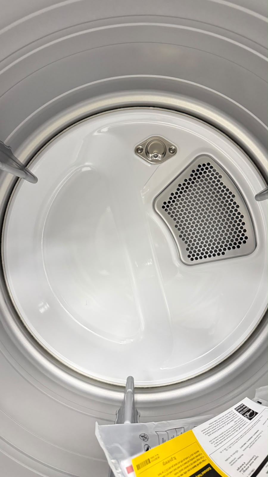 Open Box LG 27” Front Load Washer and Electric Dryer Stackable Set WM3850HVA DLEX3850V For Sale Open Box LG 27” Front Load Washer and Electric Dryer Stackable Set WM3850HVA DLEX3850V For Sale