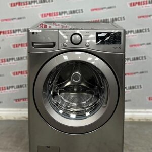 Open Box LG 27” Front Load Washing Machine WM3400CV For Sale
