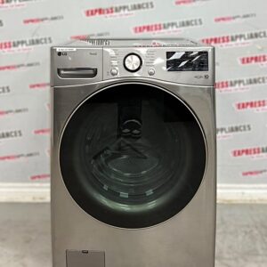 Open Box LG 27” Front Load Washing Machine WM3850HVA For Sale