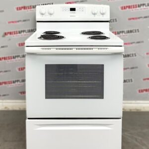 Used Amana 30” Freestanding Coil Stove YACR4303MFW1 For Sale Used Amana 30” Freestanding Coil Stove YACR4303MFW1 For Sale
