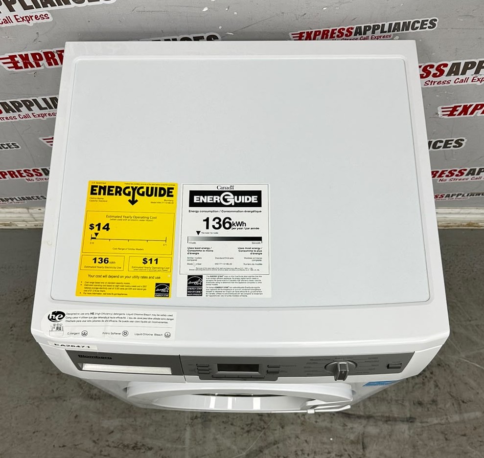 Used Blomberg 24" Front Load Washing Machine WM77110NBL01 For Sale Used Blomberg 24" Front Load Washing Machine WM77110NBL01 For Sale