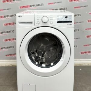 Used LG 27” Front Load Washing Machine WM3400CW For Sale