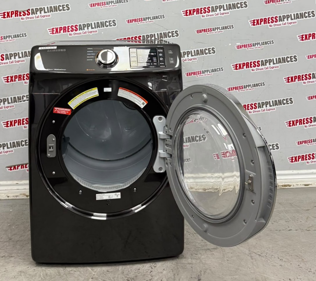 Used Samsung 27” Electric Stackable Dryer DVE45N5300V/AC For Sale Used Samsung 27” Electric Stackable Dryer DVE45N5300V/AC For Sale