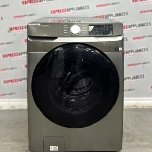 Used Samsung 27” Front Load Washing Machine WF45R6100AP/US For Sale Used Samsung 27” Front Load Washing Machine WF45R6100AP/US For Sale