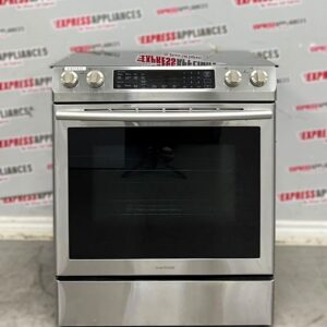 Used Samsung 30” Slide-In Induction Stove NE58M9430SS For Sale