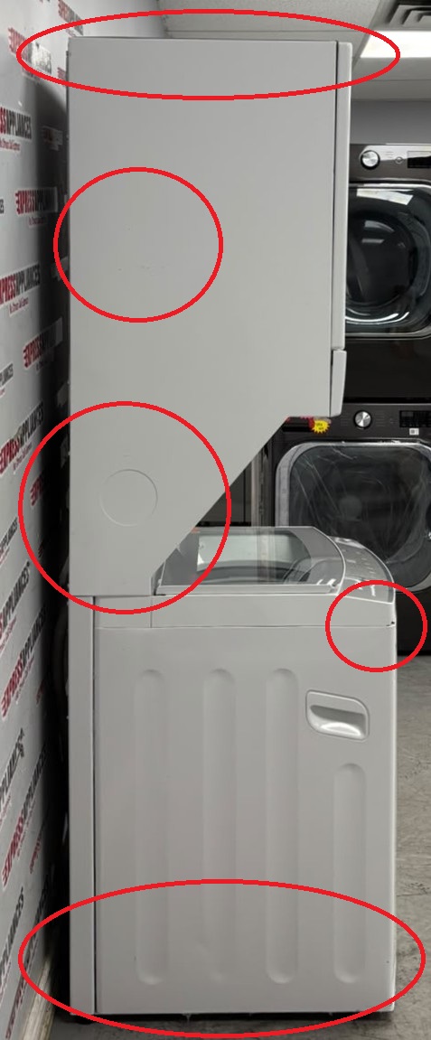 Used Whirlpool 24” Laundry Center Washer and Dryer YWET4024HW0 For Sale Used Whirlpool 24” Laundry Center Washer and Dryer YWET4024HW0 For Sale