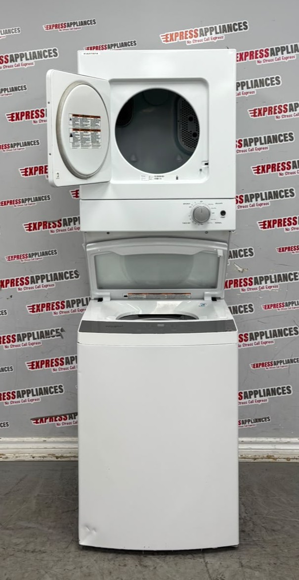 Used Whirlpool 24” Laundry Center Washer and Dryer YWET4024HW0 For Sale Used Whirlpool 24” Laundry Center Washer and Dryer YWET4024HW0 For Sale