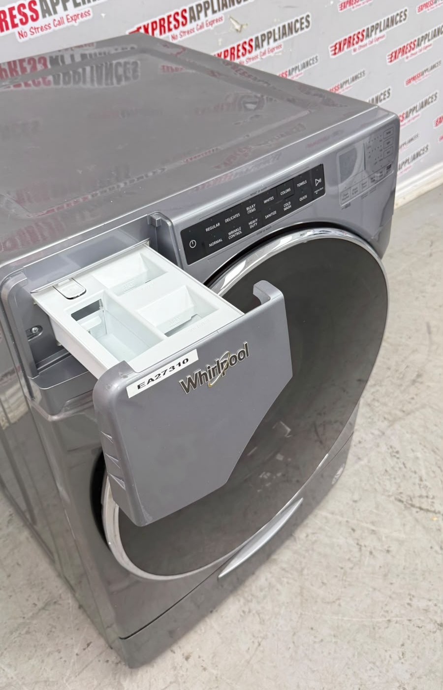 Used Whirlpool 27” Front Load Washing Machine WFW6620HC0 For Sale Used Whirlpool 27” Front Load Washing Machine WFW6620HC0 For Sale