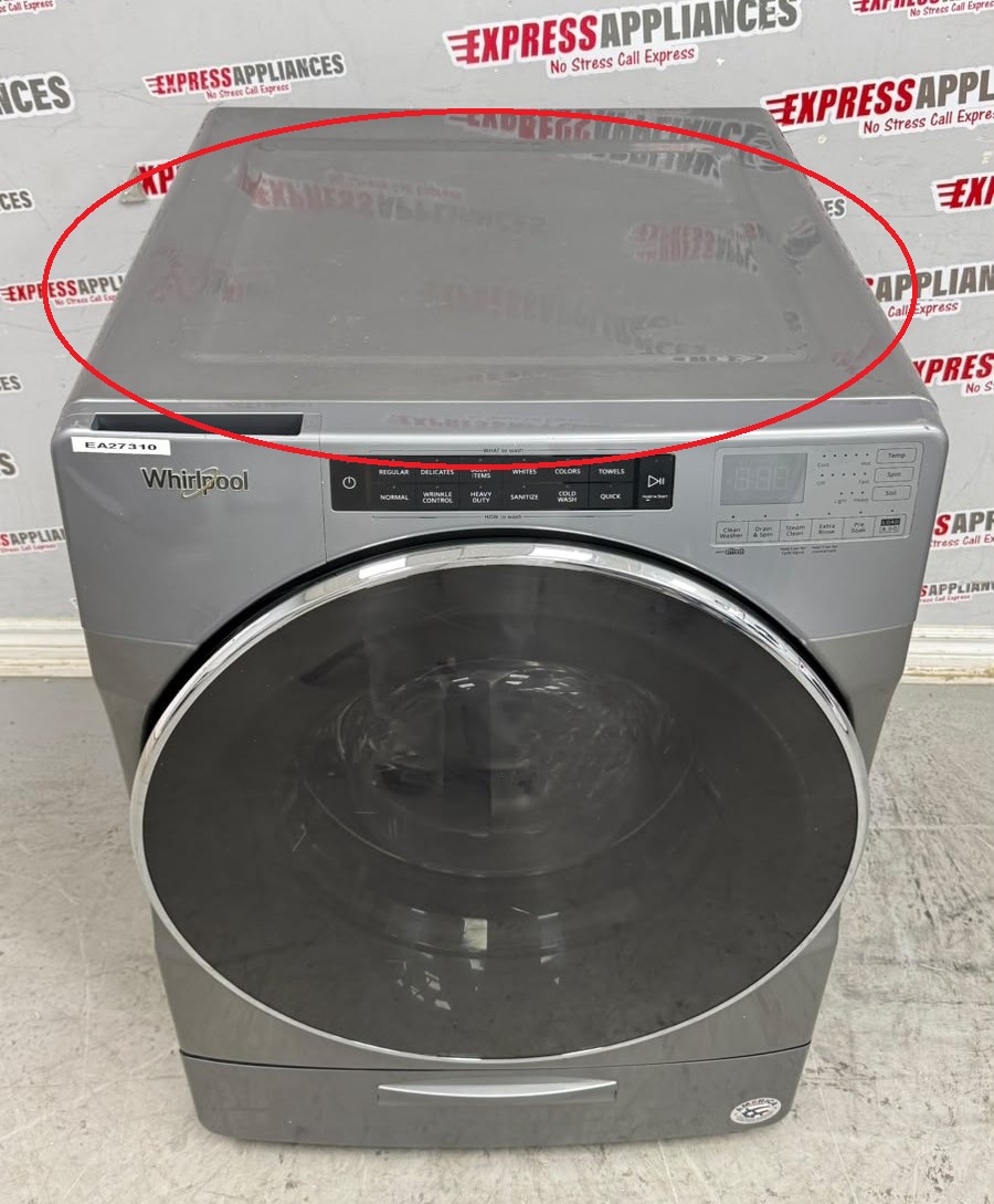 Used Whirlpool 27” Front Load Washing Machine WFW6620HC0 For Sale Used Whirlpool 27” Front Load Washing Machine WFW6620HC0 For Sale