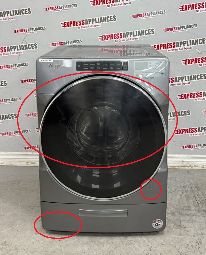 Used Whirlpool 27” Front Load Washing Machine WFW6620HC0 For Sale Used Whirlpool 27” Front Load Washing Machine WFW6620HC0 For Sale