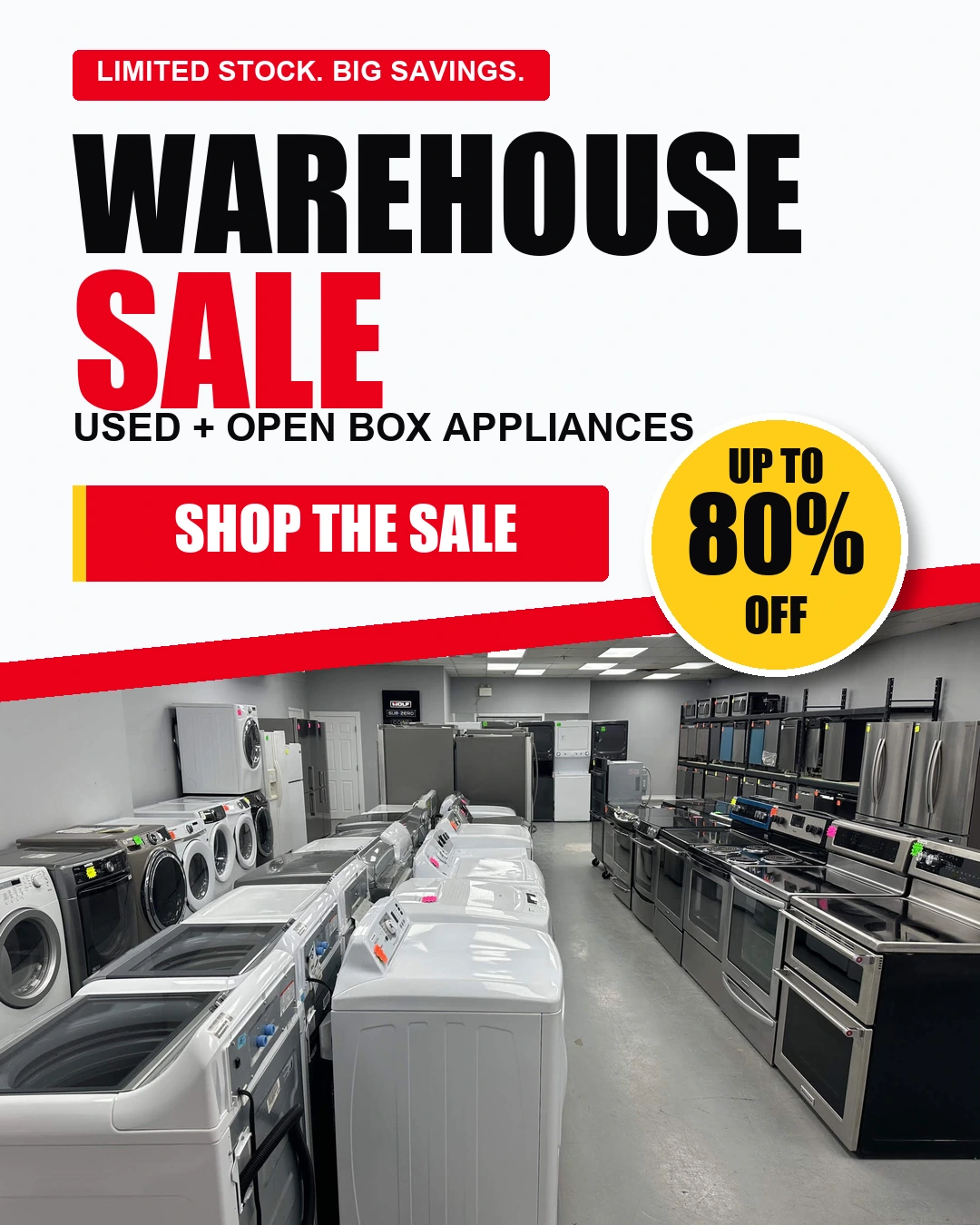 Appliances for Sale