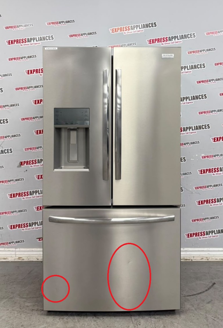 Floor Model Frigidaire 36” Counter Depth French Door Refrigerator GRFC2353AF2 For Sale Floor Model Frigidaire 36” Counter Depth French Door Refrigerator GRFC2353AF2 For Sale