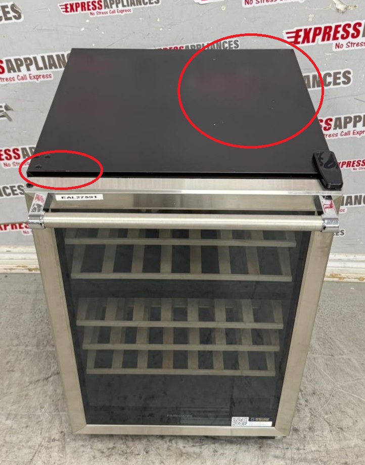 Open Box Frigidaire 22" Wine Cooler Refrigerator FRWE4626AS For Sale Open Box Frigidaire 22" Wine Cooler Refrigerator FRWE4626AS For Sale